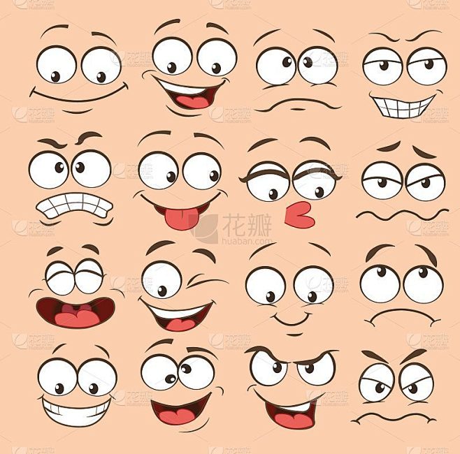 face expression set....