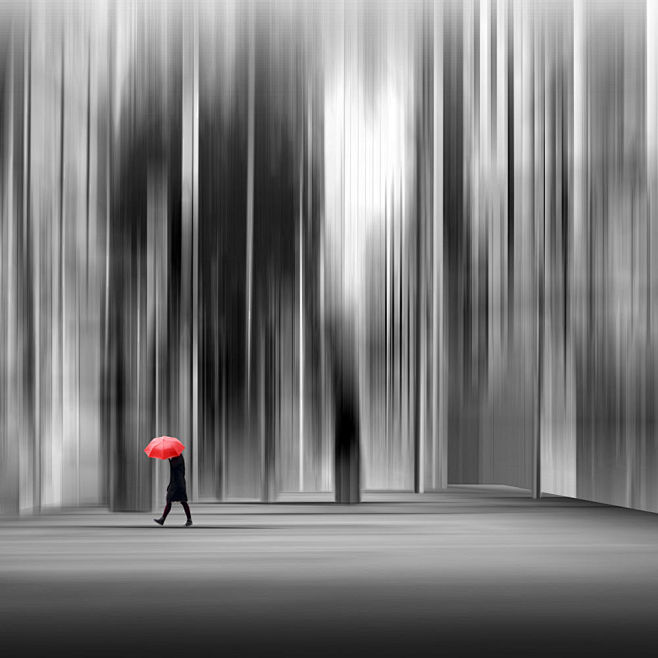 Red brolly  by Josh ...