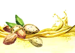 彩绘风杏仁软糖素材