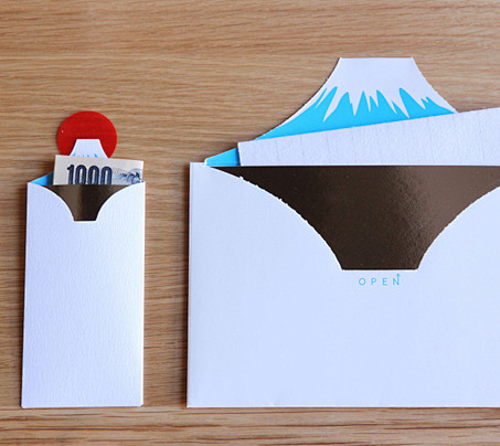 富士山 信封 手袋 | 日本原创设计