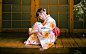 日本和服少女恬静安逸写真