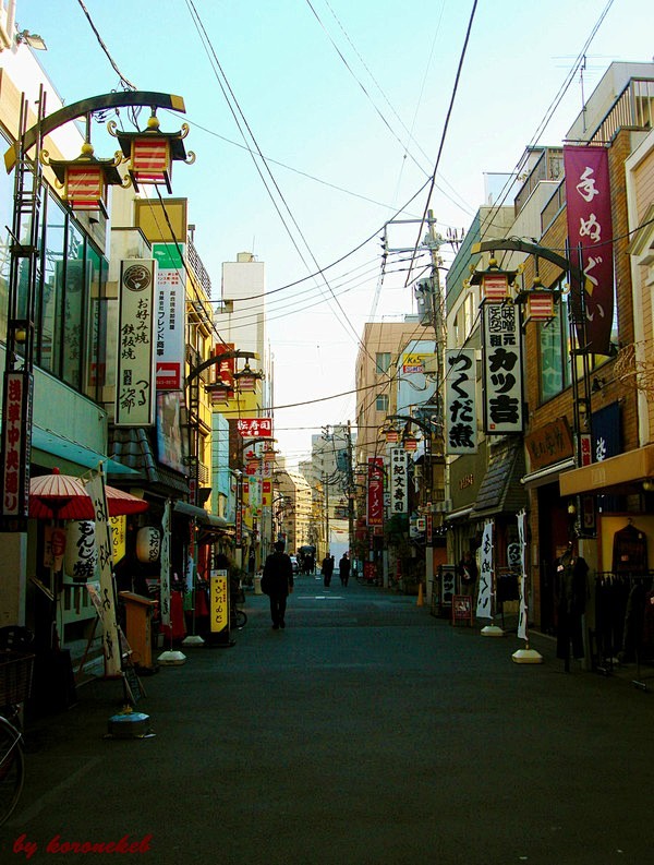  日本的街道，总会是别样的感觉。