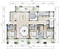 【第七期-住宅平面优化】一个250m²户型12个方案,求投票+点评 - MT-BBS