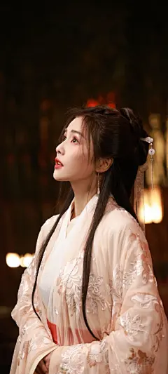 白鹿 古装 美女 手机 壁纸