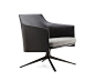 Stanford armchair by Poliform | Lounge chairs