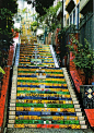 Tile Stairway, Rio De Janeiro, Brazil