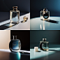 咒语：https://s.mj.run/YFgBvifXVAk Bottle of perfume, 4K, light and shadow, advanced sense, poster style, tabletop made of mirror, empty scene, blue background, cool color :: DSLR::1 --ar 4:4 --v 5 --quality 2 --q 2 --v 5 - 