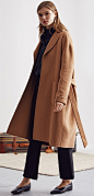 LARTIGENT L S HANDMADE COAT-BROWN