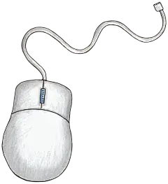 卡通手绘鼠标贴图