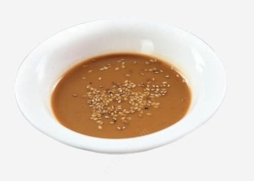 调料高清素材 健康食品 碗中的芝麻酱 美...
