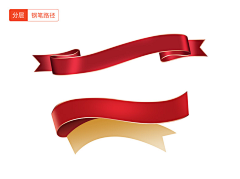 Eric丶Ho采集到飘带/丝带/旗帜/横幅/卷轴/PNG