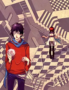 武拉拉  的插画 不治之伤/纠缠的命运