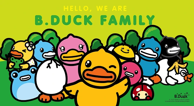 B.Duck Family-花瓣网