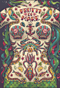 Frutti di Mare : Tattooed mermaid illustration for Italian food magazine cover inspired by old school tattoos and seafood - Frutti di Mare :)))