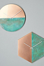 Geometria Wall Clock - anthropologie.com #anthrofave: 