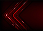 digital technology futuristic abstract red