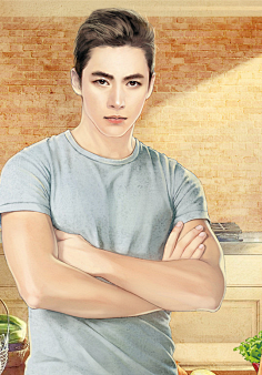 现代言情小说封面男