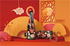 米酒包装/酒包装设计/国潮设计/食品包装/白酒包装/红酒葡萄酒/酒标设计/酒包装设计-古田路9号-品牌创意/版权保护平台