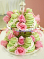 Macaron cakes