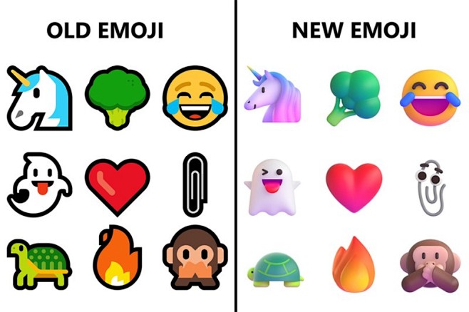 微软发布 Win11 全新 Emoji ...