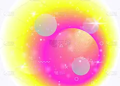 全息背景与充满活力的彩虹梯度。动态流体。全息宇宙。