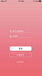app登录页