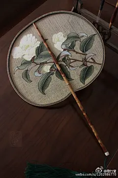 #缂丝团扇#