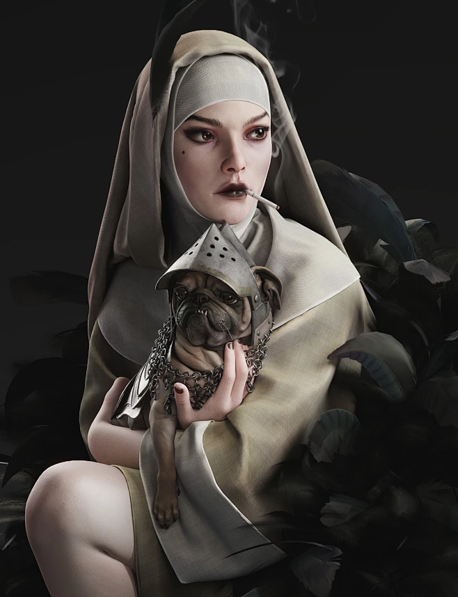 Lady Nun-花瓣网