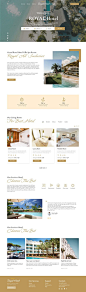 Clean Style Hotel Landing Page Template