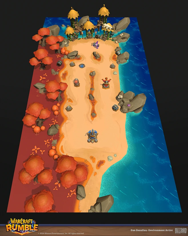 WarCraft Rumble Murkeye Map-花瓣网