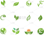 logos green tree leaf ecology
