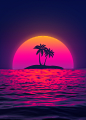80s beach Cyberpunk lofi Retro retrowave Synthwave vaporwave vhs vintage