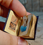 Miniature potion book