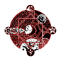游戏动漫插画占卜玄幻魔法阵装饰免抠png图片 透明背景ps设计素材 (64)