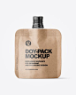 其中包括图片：Kraft Paper Doy-Pack Mockup - Free Download Images High Quality PNG, JPG - 82059