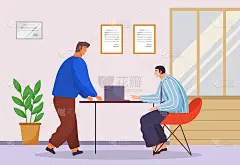 商务人士交流，讨论一个项目。同事商务会议，工作流程