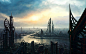 cityscapes sci-fi wallpaper (#860371) / Wallbase.cc