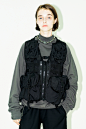 UNKNOWNWORLD FW18 轰炸机口袋结构绑带网眼背心吊打市面所有马甲-淘宝网