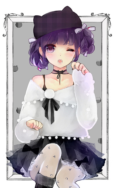 にゃ。Lolita你好，Lolita再见