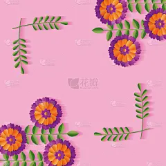 鲜花徽章装饰