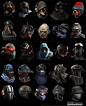 Ghost recon Phantoms- Head-Gears Compilation  , Khan SevenFrames : I have moved on to other Future Projects and I get some time out to Compile all the Head-gears done for GRP during the period of time.