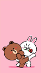 布朗熊和他的朋友们又有新招了
新年让我们跳起舞来～
#LINEFRIENDS# #手机壁纸# #新年快乐# ​​​​