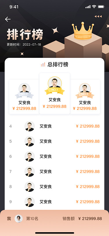 排行榜