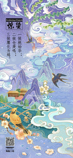 🍡兔子喝奶茶🍥采集到国风