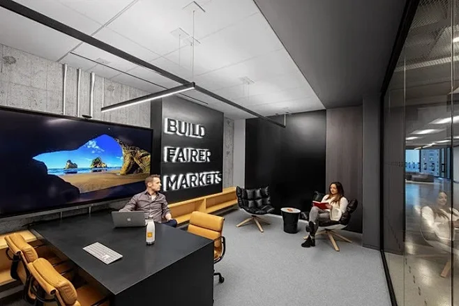 美国证券交易所IEX纽约总部设计 | TPG Architecture-建e室内设计网-设计案例-花瓣网