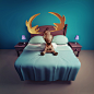 ANIMALZzz : "We are all sleep animals, and we all have different sleep needs. Which sleep animal are you?” says Denver Mattress Company for their last campaign.For this action we joined to Gravity Media to create these characters, where each one repr