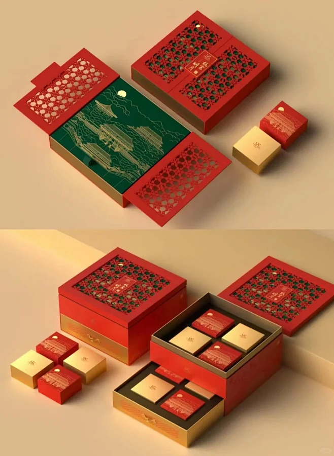 故宫明月|月饼礼盒包装设计
