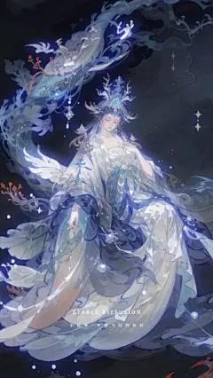 古风丨鲛人泪滴珊瑚枝，通身擎出青琉璃 - 小红书
