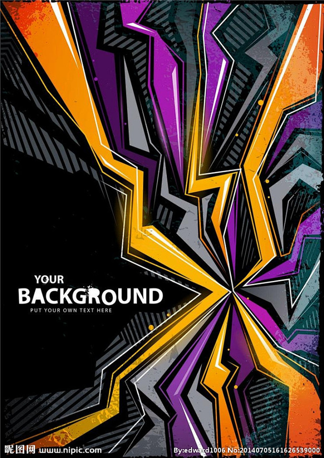 涂鸦hip hop街头风