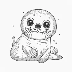 AI绘画_Prompts_alinalina_non_color_line_drawing_cheerful_happy_little_cute_sea_8fabde1e-c7e9-460a-a411-35e2d98093d6_xpanx.com